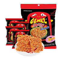 88VIP：GEMEZ Enaak 进口印尼GEMEZ网红膨化追剧童年零食香辣小鸡火鸡干脆干吃面4包
