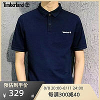 Timberland 官网商务POLO衫男士夏季户外运动透气T恤翻领休闲短袖A5PGC