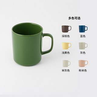 MUJI 無印良品 无印良品炻瓷马克杯子家用男女陶瓷茶水杯情侣办公室咖啡杯