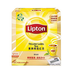 Lipton 立顿 双囊袋泡茶 红茶100包（200g）