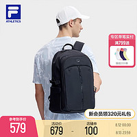 FILA 斐乐 官方男士背包2023秋新款运动包户外双肩包大容量电脑包