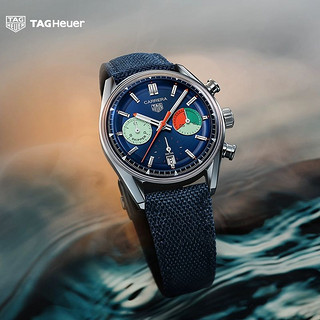 TAG Heuer 七夕礼物TAGHeuer泰格豪雅卡莱拉系列帆船赛计时码表复古