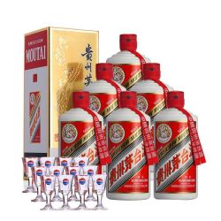 moutai茅台贵州茅台酒茅台飞天酱香型白酒43度500ml6瓶整箱装