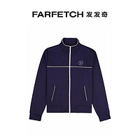 SPORTY & RICH 男女通用logo刺绣拉链夹克FARFETCH发发奇