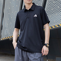 88VIP：adidas 阿迪达斯 POLO衫男装新款透气休闲服轻质网球服HR8730