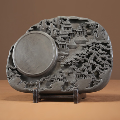 硯　すずり 端溪硯 雲龍文 老坑水岩 大西洞 青花 文房四寶 書道用品 端渓硯 硯 すずり 端溪硯 雲龍文 老坑水岩 大西洞 青花 文房四寶 書道