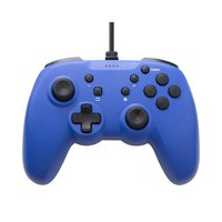 Cyber Gadget CYBER蓝色游戏手柄控制器有线型用于SWITCH搭载连击