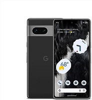 Google 谷歌 Pixel 7 5G Android 手机 带广角镜头和 24 小时电池的解锁智能手机 128GB 黑曜石