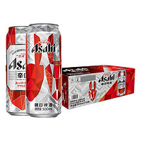 Asahi 朝日啤酒 超爽生啤酒500ml*18罐*1箱 A