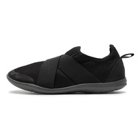 crocs 卡骆驰 休闲鞋女鞋 夏季户外低帮潮流时尚复古一脚蹬耐磨舒适透气运动鞋 204887-001 黑色 W8/38-39