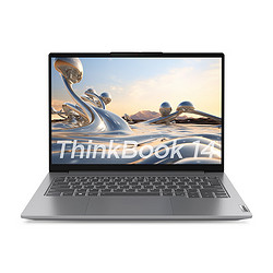 Lenovo 联想 ThinkBook 14 2023款 14英寸 轻薄本 灰色（酷睿i7-13700H、核芯显卡、16GB、1TB SSD、2.2KLED60Hz）