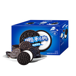 OREO 奥利奥 夹心饼干 经典原味12包 582g