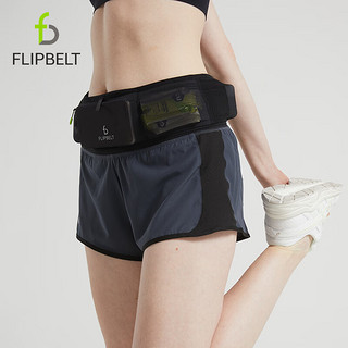 Flipbelt跑步腰包男女运动腰包户外登山骑行贴身手机腰包 轻薄款霓虹橙L