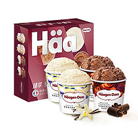 88VIP：哈根达斯 冰淇淋四杯礼盒装 324g