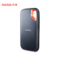 学生专享：SanDisk 闪迪 至尊极速系列 E61 卓越版 USB3.2 移动固态硬盘 Type-C 4TB 黑色