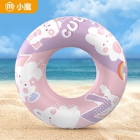 小魔 XIAOMO 儿童游泳圈加厚腋下圈救生圈游泳装备戏水玩具萌萌兔适用于3-6岁