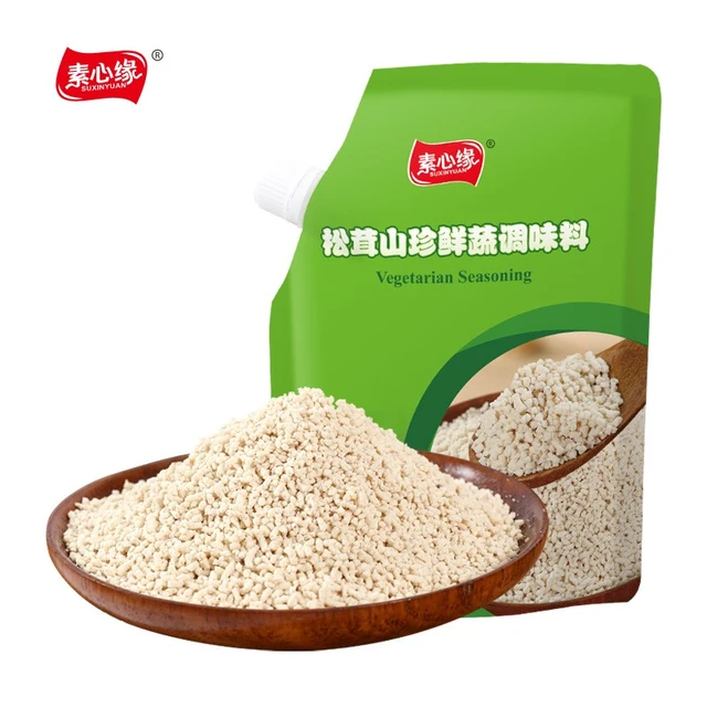 素心缘 松茸山珍鲜蔬调味料代替鸡精味精炒菜炖汤提鲜素食调味品 200克 x 1袋