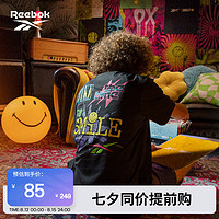 Reebok 锐步 [SMILEY联名]Reebok锐步官方男女TEE休闲时尚印花短袖T恤HI3998