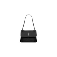 SAINT LAURENT 圣罗兰 NIKI系列 女士羊皮革单肩包 633178AACIA1000 黑色 中号