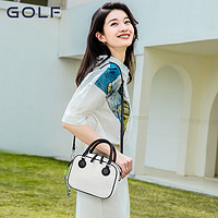 GOLF 高尔夫 单肩包女士斜挎包 款式1-象牙白