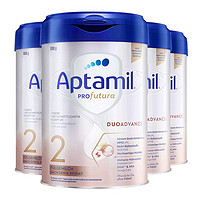 88VIP：Aptamil 爱他美 较大婴儿配方奶粉 2段 800g*4罐