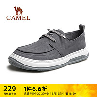 CAMEL 骆驼 男鞋2023夏季新款帆布鞋男款运动鞋轻便舒适软底百搭休闲鞋子