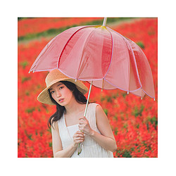 Wpc. 郁金香 长柄雨伞