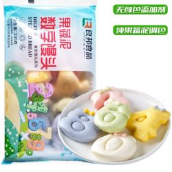 良邦 果蔬泥数字卡通馒头230g儿童早餐面食 速冻面点