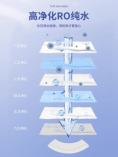 80片湿巾纸家用抽式带盖宝宝手口用学生随身携带湿纸巾家庭实惠装