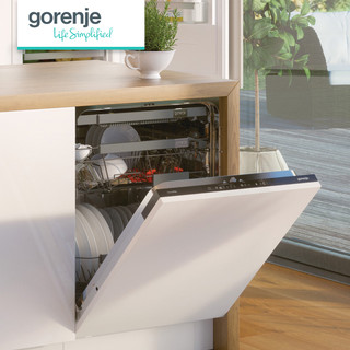 gorenje/古洛尼欧洲进口原装家用全嵌式超大容量洗碗机GV67261CN