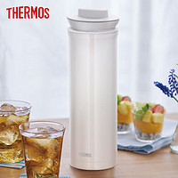 THERMOS 膳魔师 TTD-1000 WH 泡茶壶 含茶隔 1000ml 白色