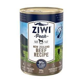 滋益巅峰（ZIWI）主食狗罐头新西兰进口肉源幼犬成犬湿粮罐头全犬通用390g 牛肉390g