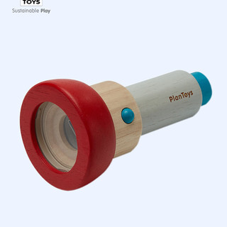 PlanToysplantoys儿童万花筒玩具科学启蒙探索多棱镜木制益智创意礼物5408 5408 百变万花筒