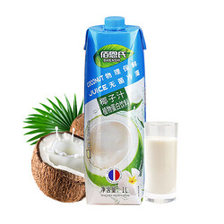 BAIENSHI 佰恩氏 椰子汁植物蛋白饮料 1L