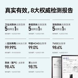 DGQ 车载空气净化器新车内除异味除甲醛汽车用除醛净味器换电版曜石黑