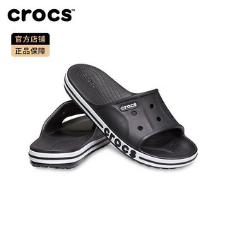 crocs 卡骆驰 凉鞋女卡骆驰贝雅卡骆班凉拖男拖鞋智必星鞋花套装|205392/1