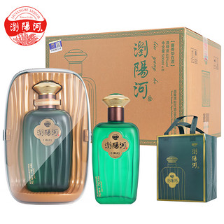 LIUYANGHE LIQUOR 瀏陽河 MTTD  窖龄1915 酱香型白酒 53度 太空舱亚克力礼盒 双支