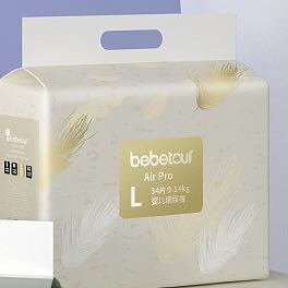 88VIP：BebeTour AirPro系列 婴儿纸尿裤 L34片