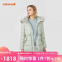 Lafuma 乐飞叶 羽绒服女 户外防泼水90%鹅绒中长款保暖防寒 LFJU1DH08