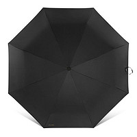 天堂 伞全自动抗风加固便携黑胶防晒遮阳伞太阳伞晴雨两用伞男女学生 黑色