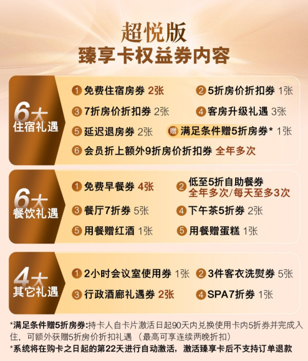 新品首发！送金卡赢免单！雅高臻享卡超悦版 享全国百店2晚免费住 更有免费早餐5折餐饮等礼遇