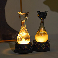 88VIP：大英博物馆盖亚安德森猫天气风暴瓶氛围小夜灯摆件七夕生日礼物