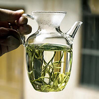 美杜茶壶玻璃仿宋壶小号绿茶过滤花茶壶茶海公道壶花茶执壶分泡茶壶 玻璃小宋壶