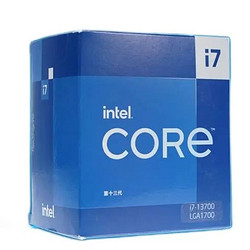 intel 英特尔 酷睿 i7-13700 盒装CPU处理器