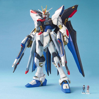 百亿补贴：BANDAI 万代 模型 61606 拼装 MG 1/100 强袭自由高达 普通版 STRIKE 突击