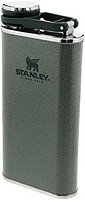 STANLEY 史丹利 经典广口扁酒瓶，Hammertone 绿色