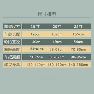 飞鸽 儿童自行车 20寸