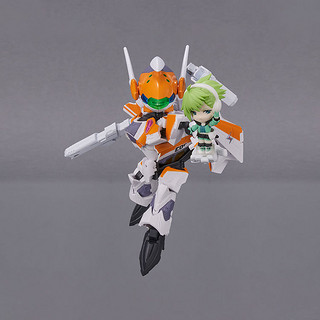 BANDAI 万代 现货万代 TINY SESSION 超时空要塞 VF-31E 蕾娜 查克机 变形