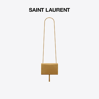 SAINT LAURENT 圣罗兰 KATE系列 女士单肩包 474366FABQY9310 金粉色 小号