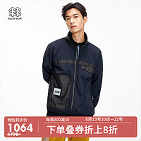 KOLON SPORT 可隆保暖夹克 男女同款户外抓绒POLIQUANT轻自收纳户外休闲外套